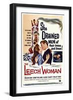 The Leech Woman, from Left: Coleen Gray, Grant Williams, 1960-null-Framed Art Print