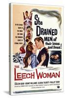 The Leech Woman, from Left: Coleen Gray, Grant Williams, 1960-null-Stretched Canvas