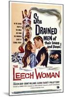 The Leech Woman, from Left: Coleen Gray, Grant Williams, 1960-null-Mounted Art Print