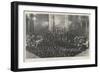 The Leeds Musical Festival, a Concert in the Town Hall-null-Framed Giclee Print