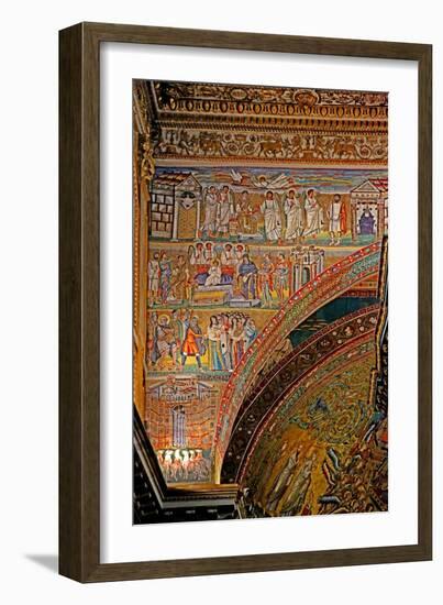 The Left Hand Apse Arch-null-Framed Giclee Print