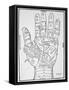 The Left Hand, Copy of a Diagram after Jean Belot,' Oevres', used in a 'History of Magic'-null-Framed Stretched Canvas