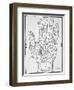 The Left Hand, Copy of a Diagram after Jean Belot,' Oevres', used in a 'History of Magic'-null-Framed Giclee Print