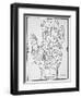 The Left Hand, Copy of a Diagram after Jean Belot,' Oevres', used in a 'History of Magic'-null-Framed Giclee Print