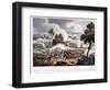 The Left Wing of the British Army in Action at the Battle of Waterloo, Engraved by Thomas…-William Heath-Framed Giclee Print