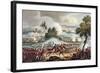 'The Left Wing of the British army in Action at the Battle of Waterloo, June 18th 1815-Thomas Sutherland-Framed Giclee Print