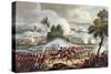 'The Left Wing of the British army in Action at the Battle of Waterloo, June 18th 1815-Thomas Sutherland-Stretched Canvas