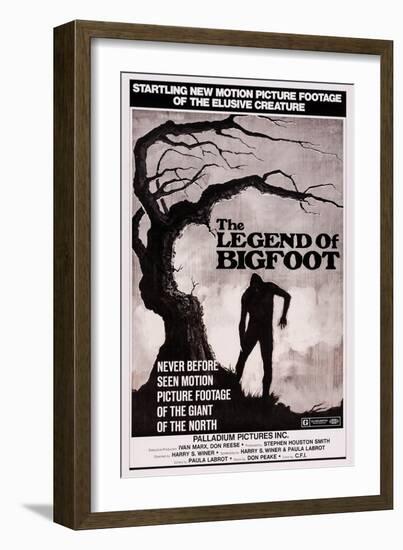 The Legend of Bigfoot, 1976-null-Framed Art Print