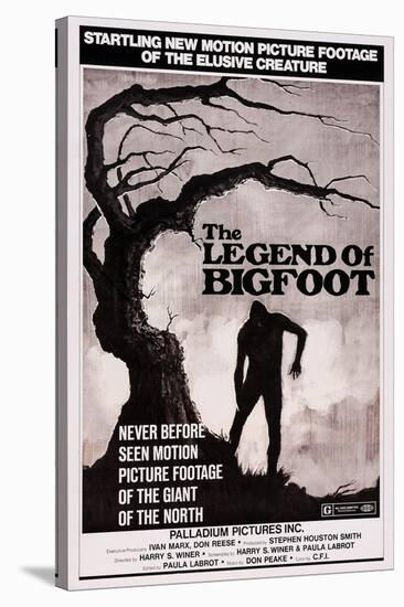 The Legend of Bigfoot, 1976-null-Stretched Canvas