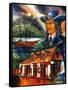 The Legend Of Jean Lafitte-Diane Millsap-Framed Stretched Canvas