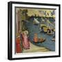 The Legend of Saint Nicholas-Ambrogio Lorenzetti-Framed Giclee Print