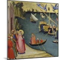 The Legend of Saint Nicholas-Ambrogio Lorenzetti-Mounted Giclee Print