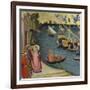 The Legend of Saint Nicholas-Ambrogio Lorenzetti-Framed Giclee Print