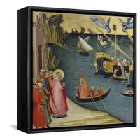 The Legend of Saint Nicholas-Ambrogio Lorenzetti-Framed Stretched Canvas