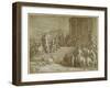 The Legend of Seven Kings Paying Homage to a Pope-Giuseppe della Porta Salviati-Framed Giclee Print