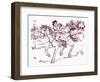 'The legend of Sleepy Hollow'-Frances Brundage-Framed Giclee Print