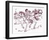 'The legend of Sleepy Hollow'-Frances Brundage-Framed Giclee Print