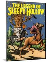 'The legend of Sleepy Hollow'-Frances Brundage-Mounted Giclee Print