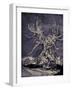 'The legend of Sleepy Hollow'-Arthur Rackham-Framed Giclee Print