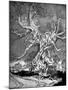 'The legend of Sleepy Hollow'-Arthur Rackham-Mounted Giclee Print
