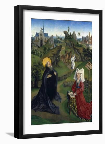 The Legend of St Antony, C1450-null-Framed Giclee Print