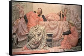 The Legend of Stillness, 1884-Albert Moore-Framed Stretched Canvas