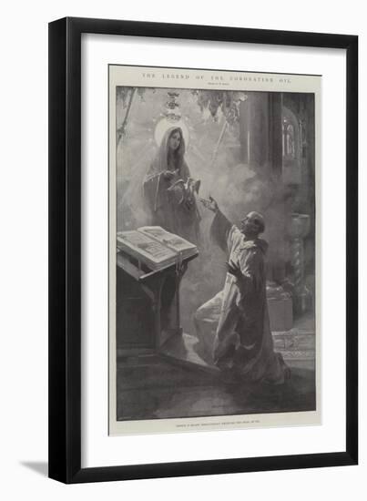 The Legend of the Coronation Oil-G.S. Amato-Framed Giclee Print