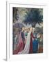 The Legend of the Cross, Adoration of the Holy Wood and Meeting of Solomon and Queen of Sheba-Piero della Francesca-Framed Giclee Print