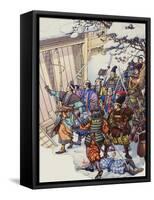The Legend of the Forty-Seven Ronin-Pat Nicolle-Framed Stretched Canvas