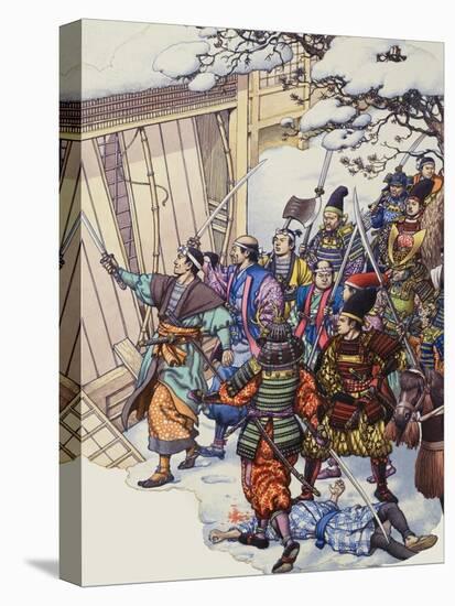 The Legend of the Forty-Seven Ronin-Pat Nicolle-Stretched Canvas