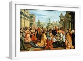 The Legend of the Holy Cross, 1530-Barthel Beham-Framed Giclee Print