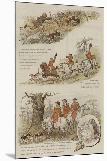 The Legend of the Laughing Oak-Randolph Caldecott-Mounted Giclee Print