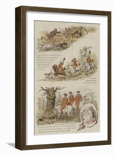 The Legend of the Laughing Oak-Randolph Caldecott-Framed Giclee Print