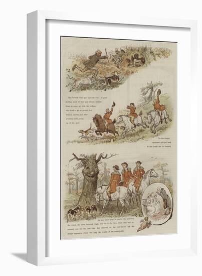 The Legend of the Laughing Oak-Randolph Caldecott-Framed Giclee Print