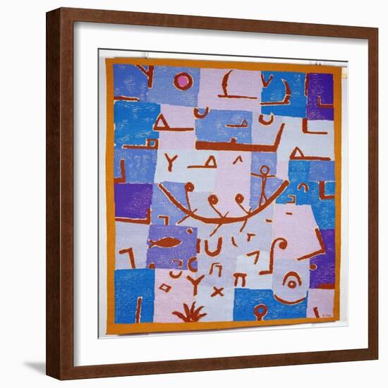 The Legend of the Nile, by P. Daquin after a Pastel Drawing, 1971-Paul Klee-Framed Giclee Print