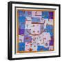 The Legend of the Nile, by P. Daquin after a Pastel Drawing, 1971-Paul Klee-Framed Giclee Print