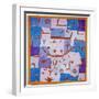 The Legend of the Nile, by P. Daquin after a Pastel Drawing, 1971-Paul Klee-Framed Giclee Print