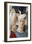 The Legend of the True Cross, the Queen of Sheba Worshipping the Wood of the Cross-Piero della Francesca-Framed Giclee Print