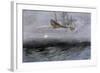 The Legendary "Flying Dutchman," a Phantom Ship Feared by Sailors-null-Framed Giclee Print