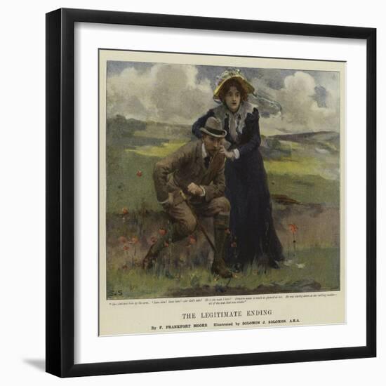 The Legitimate Ending-Solomon Joseph Solomon-Framed Giclee Print