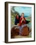 The Leisure Hour, 1862-George Smith-Framed Giclee Print