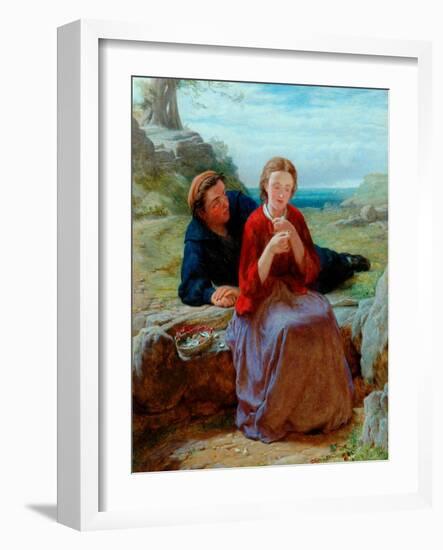 The Leisure Hour, 1862-George Smith-Framed Giclee Print