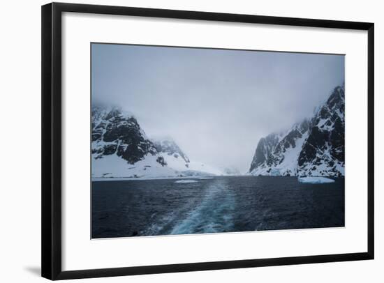 The Lemaire Channel, Antarctica, Polar Regions-Michael Runkel-Framed Photographic Print