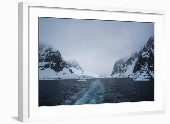 The Lemaire Channel, Antarctica, Polar Regions-Michael Runkel-Framed Photographic Print