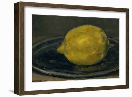 The Lemon, 1880-Edouard Manet-Framed Giclee Print