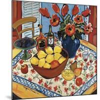 The Lemon Bowl-Suzanne Etienne-Mounted Art Print