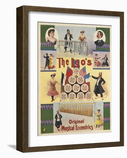 The Leo's original musical eccentrics-null-Framed Giclee Print