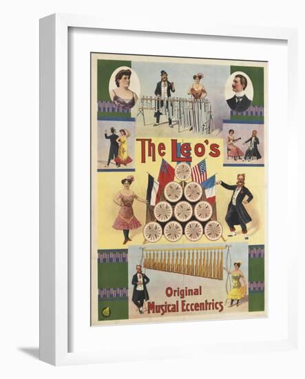 The Leo's original musical eccentrics-null-Framed Giclee Print