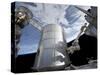 The Leonardo Permanent Multipurpose Module in the Grasp of Canadarm2-null-Stretched Canvas