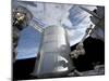 The Leonardo Permanent Multipurpose Module in the Grasp of Canadarm2-null-Mounted Photographic Print